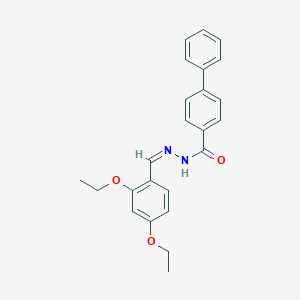 N'-[(Z)-(2,4-diethoxyphenyl)methylidene]biphenyl-4-carbohydrazide