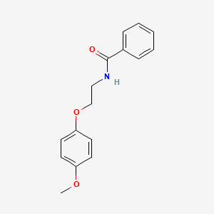 N-[2-(4-methoxyphenoxy)ethyl]benzamide