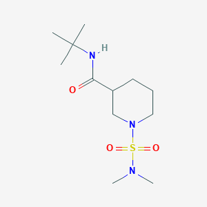 N-(tert-butyl)-1-[(dimethylamino)sulfonyl]-3-piperidinecarboxamide