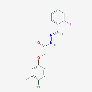 2-(4-chloro-3-methylphenoxy)-N'-(2-iodobenzylidene)acetohydrazide