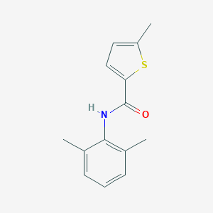 molecular formula C14H15NOS B450445 N-(2,6-dimethylphenyl)-5-methylthiophene-2-carboxamide 