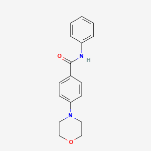 4-(4-morpholinyl)-N-phenylbenzamide