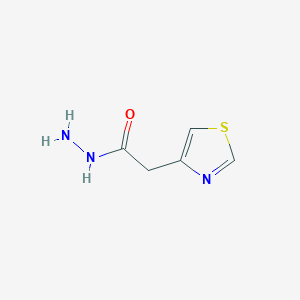 molecular formula C5H7N3OS B4504629 2-(1,3-thiazol-4-yl)acetohydrazide 