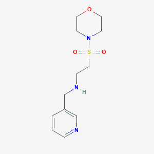 [2-(morpholin-4-ylsulfonyl)ethyl](pyridin-3-ylmethyl)amine dihydrochloride