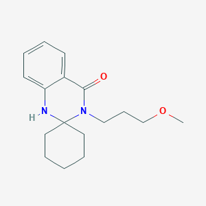 3'-(3-methoxypropyl)-1'H-spiro[cyclohexane-1,2'-quinazolin]-4'(3'H)-one