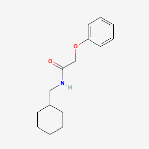 N-(cyclohexylmethyl)-2-phenoxyacetamide