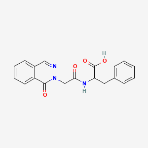 N-[(1-oxo-2(1H)-phthalazinyl)acetyl]phenylalanine