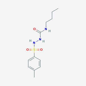 N-butyl-2-[(4-methylphenyl)sulfonyl]hydrazinecarboxamide