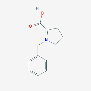 molecular formula C12H15NO2 B450523 1-Benzylpyrrolidine-2-carboxylic acid CAS No. 60169-72-4