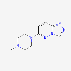 6-(4-Methylpiperazino)-1,2,4-triazolo[4,3-b]pyridazine