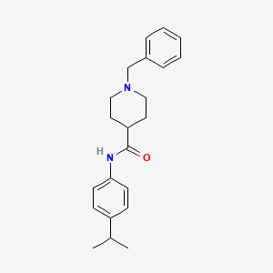 1-benzyl-N-(4-isopropylphenyl)-4-piperidinecarboxamide