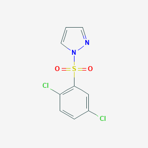 1-[(2,5-dichlorophenyl)sulfonyl]-1H-pyrazole