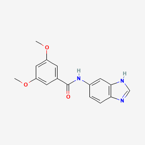 N-(1H-benzimidazol-5-yl)-3,5-dimethoxybenzamide