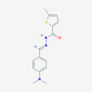 N'-[4-(dimethylamino)benzylidene]-5-methyl-2-thiophenecarbohydrazide