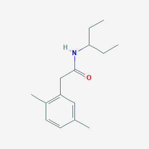 2-(2,5-dimethylphenyl)-N-(1-ethylpropyl)acetamide