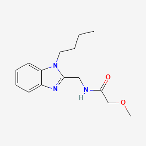 N-[(1-BUTYL-1H-1,3-BENZODIAZOL-2-YL)METHYL]-2-METHOXYACETAMIDE