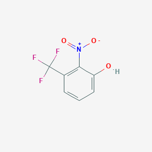 B045065 2-Nitro-3-(trifluoromethyl)phenol CAS No. 386-72-1