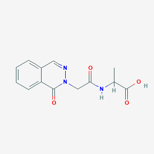 N-[(1-oxo-2(1H)-phthalazinyl)acetyl]alanine