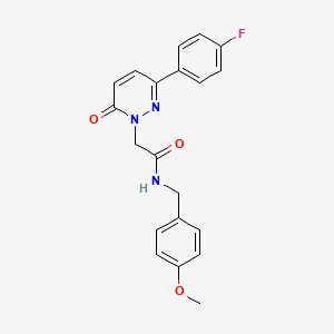 2-[3-(4-fluorophenyl)-6-oxo-1(6H)-pyridazinyl]-N-(4-methoxybenzyl)acetamide