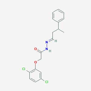 2-(2,5-dichlorophenoxy)-N'-(3-phenylbutylidene)acetohydrazide