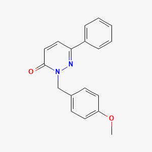 2-(4-methoxybenzyl)-6-phenyl-3(2H)-pyridazinone