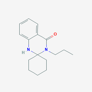 3'-propyl-1'H-spiro[cyclohexane-1,2'-quinazolin]-4'(3'H)-one