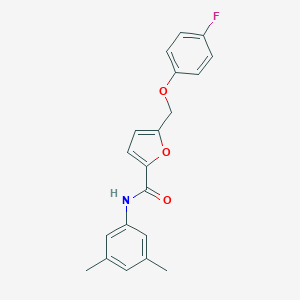 N-(3,5-dimethylphenyl)-5-[(4-fluorophenoxy)methyl]-2-furamide