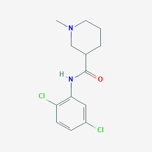 molecular formula C13H16Cl2N2O B4507482 N-(2,5-dichlorophenyl)-1-methyl-3-piperidinecarboxamide 