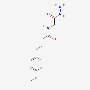 N-(2-hydrazino-2-oxoethyl)-4-(4-methoxyphenyl)butanamide