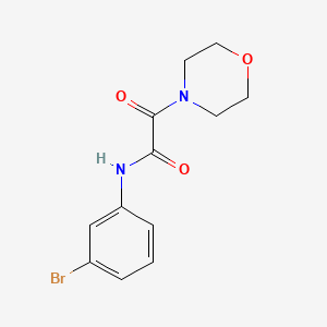 N-(3-bromophenyl)-2-(4-morpholinyl)-2-oxoacetamide