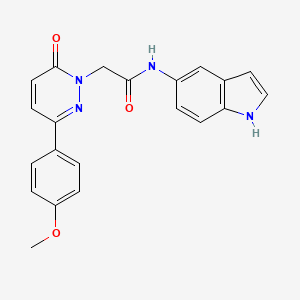 N-1H-indol-5-yl-2-[3-(4-methoxyphenyl)-6-oxo-1(6H)-pyridazinyl]acetamide