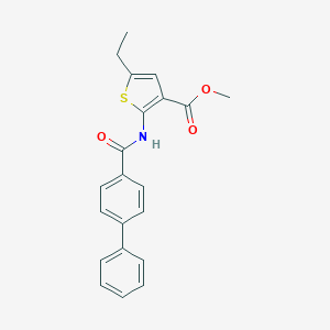 Methyl 2-[(biphenyl-4-ylcarbonyl)amino]-5-ethylthiophene-3-carboxylate