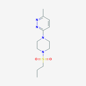 3-methyl-6-[4-(propylsulfonyl)-1-piperazinyl]pyridazine