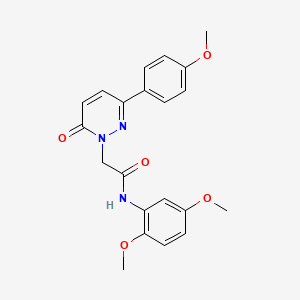 N-(2,5-dimethoxyphenyl)-2-[3-(4-methoxyphenyl)-6-oxo-1(6H)-pyridazinyl]acetamide