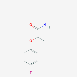 N-(tert-butyl)-2-(4-fluorophenoxy)propanamide