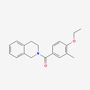 2-(4-ethoxy-3-methylbenzoyl)-1,2,3,4-tetrahydroisoquinoline