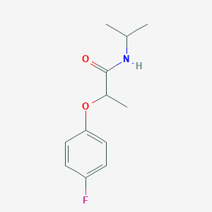 2-(4-fluorophenoxy)-N-isopropylpropanamide