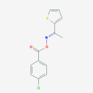 1-(2-thienyl)ethanone O-(4-chlorobenzoyl)oxime