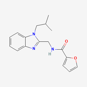 N-[(1-isobutyl-1H-benzimidazol-2-yl)methyl]-2-furamide