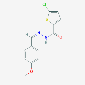 5-chloro-N'-(4-methoxybenzylidene)-2-thiophenecarbohydrazide