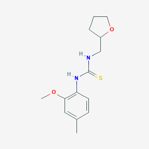 N-(2-methoxy-4-methylphenyl)-N'-(tetrahydro-2-furanylmethyl)thiourea