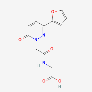 N-{[3-(2-furyl)-6-oxo-1(6H)-pyridazinyl]acetyl}glycine