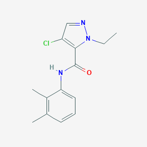 4-chloro-N-(2,3-dimethylphenyl)-1-ethyl-1H-pyrazole-5-carboxamide