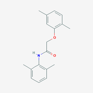 molecular formula C18H21NO2 B450952 2-(2,5-dimethylphenoxy)-N-(2,6-dimethylphenyl)acetamide 