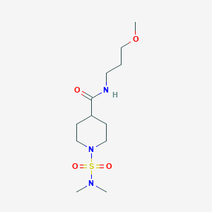 1-[(dimethylamino)sulfonyl]-N-(3-methoxypropyl)-4-piperidinecarboxamide