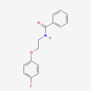 N-[2-(4-fluorophenoxy)ethyl]benzamide