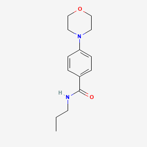 4-(4-morpholinyl)-N-propylbenzamide