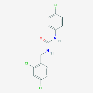 1-(4-Chlorophenyl)-3-(2,4-dichlorobenzyl)urea