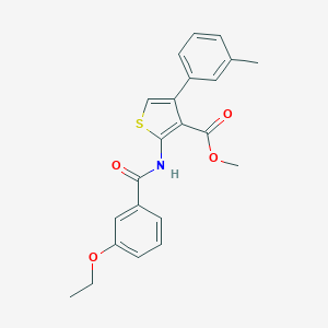 Methyl 2-[(3-ethoxybenzoyl)amino]-4-(3-methylphenyl)thiophene-3-carboxylate