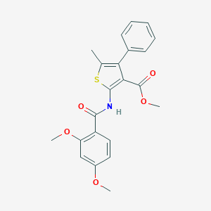 Methyl 2-[(2,4-dimethoxybenzoyl)amino]-5-methyl-4-phenyl-3-thiophenecarboxylate